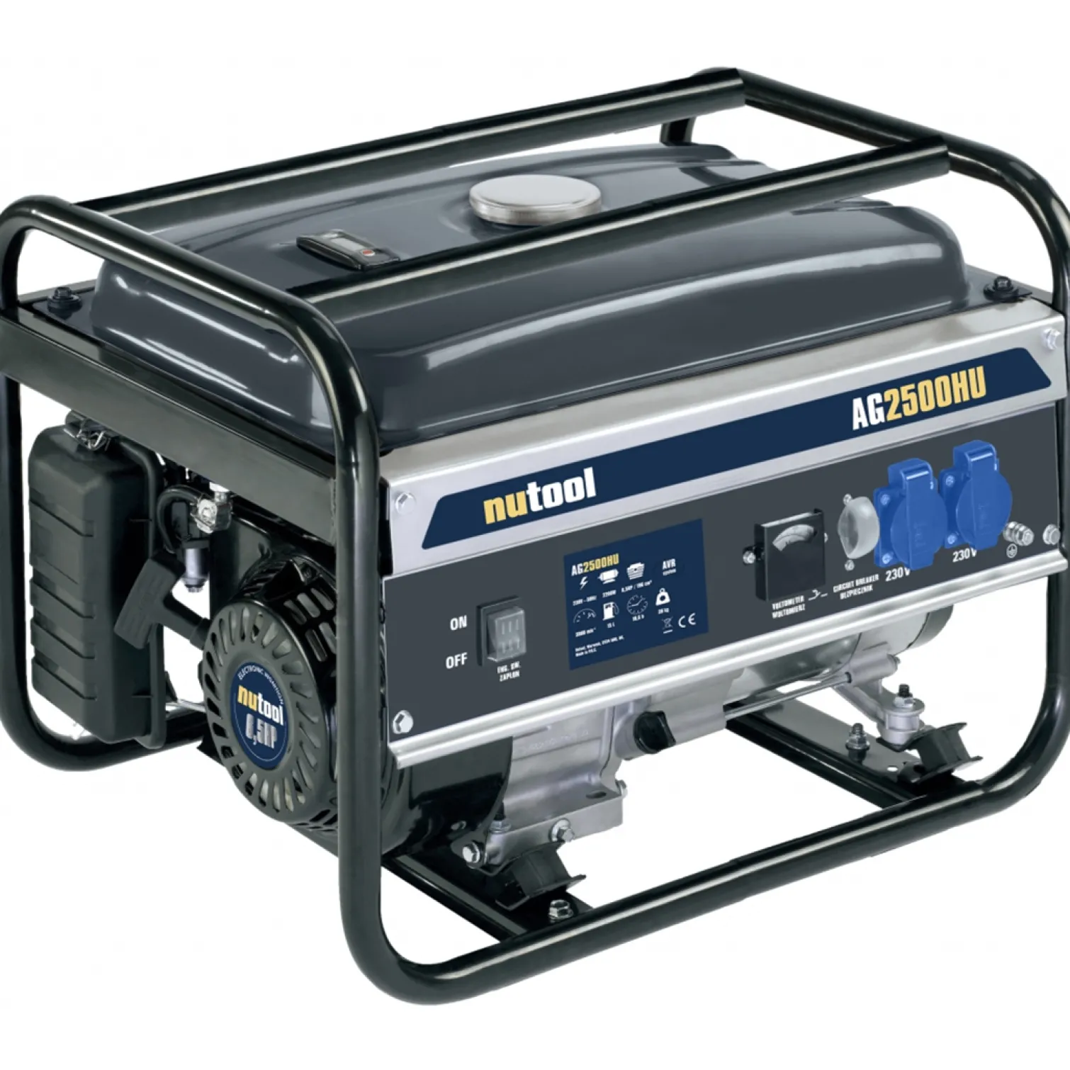 GENERATOR PRĄDU 230V NUTOOL 2200W Nutool AG2500HU