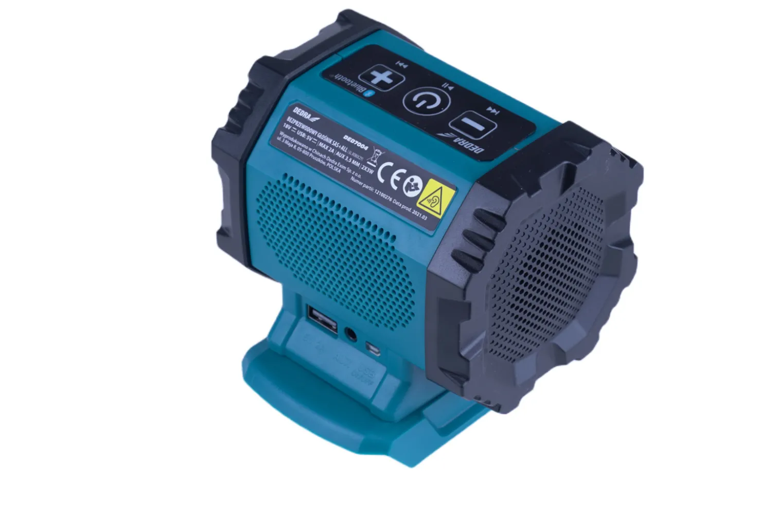 Głośnik Bluetooth Dedra SAS+ ALL 18V DED7004