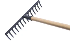 Grabie spawane z drewnianym trzonkiem 16 zębów Schmith SG-G16.