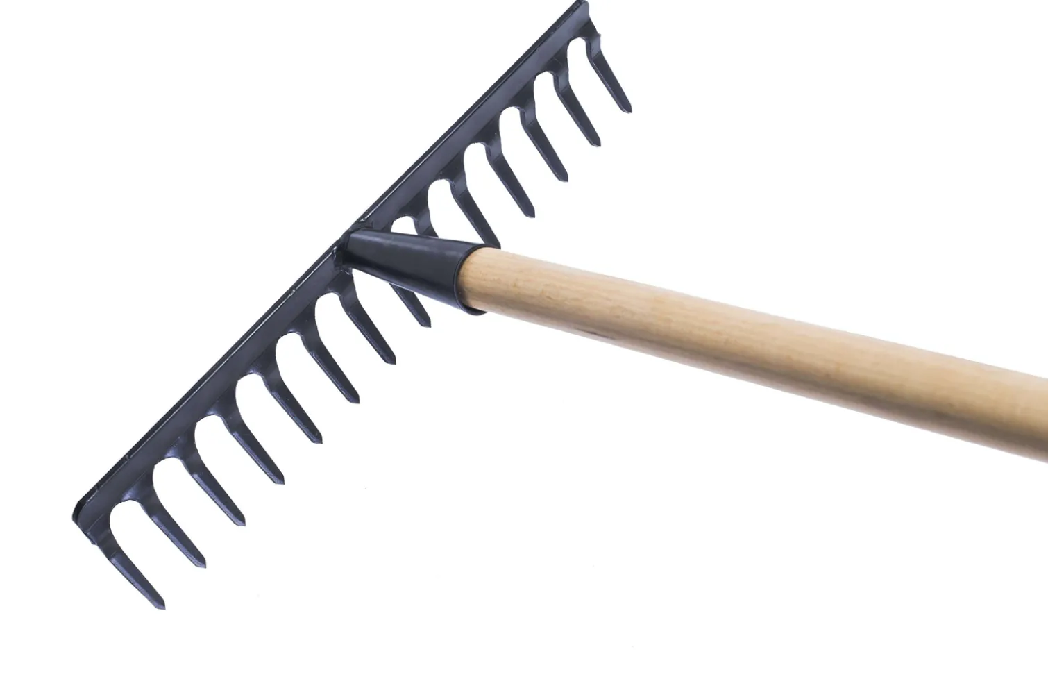 Grabie spawane z drewnianym trzonkiem 12 zębów Schmith SG-G12.