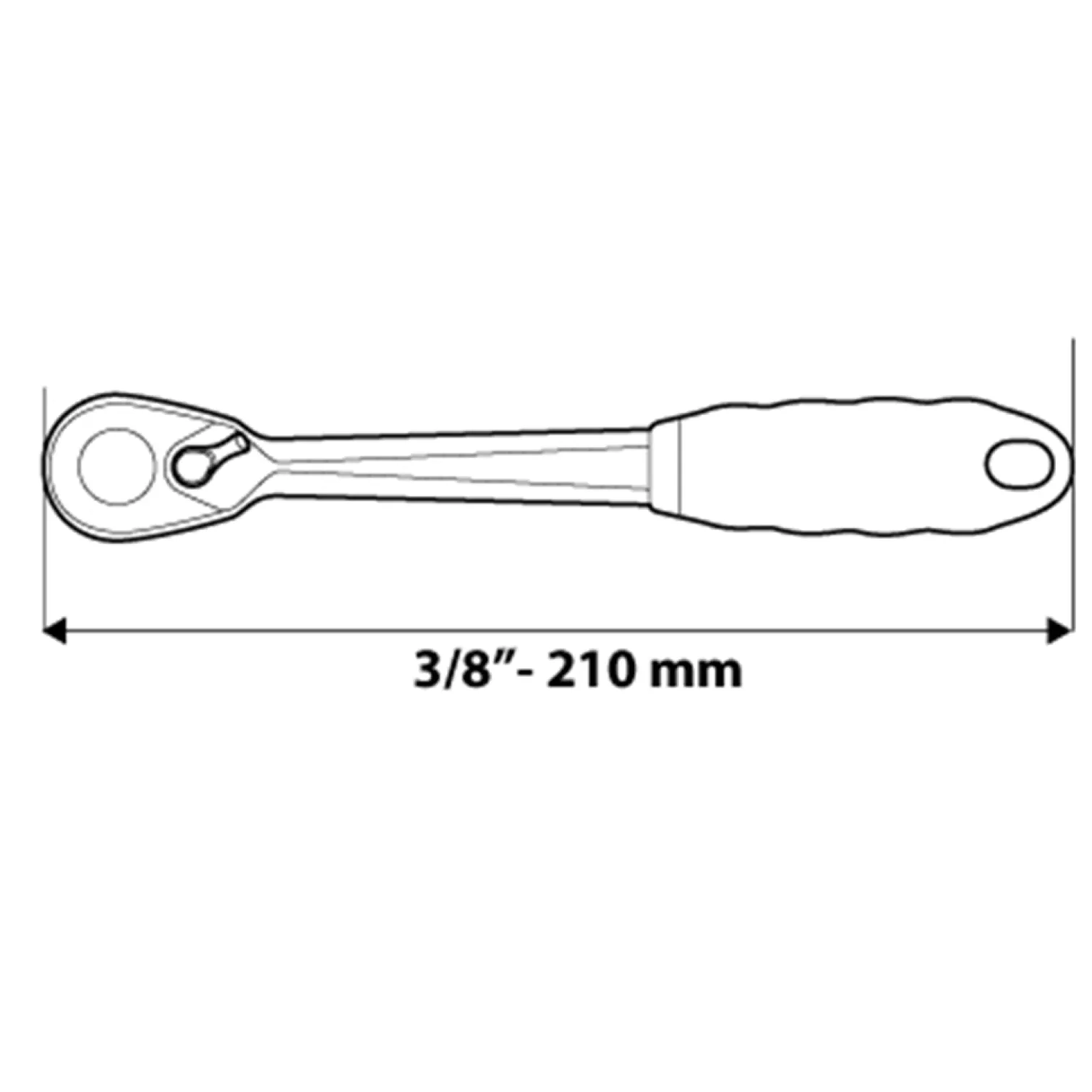 Grzechotka 3/8