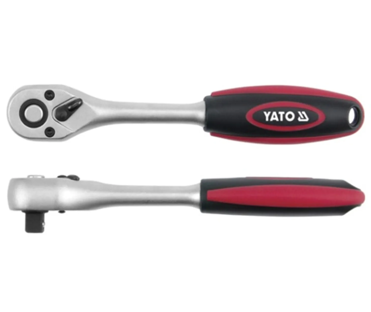 Grzechotka prosta z plastikową rączką 1/4'' CR-V Yato YT-0322