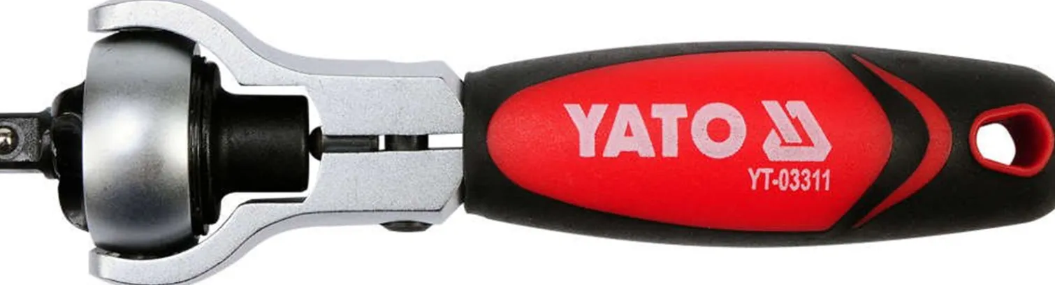 Grzechotka z głowicą obrotową Yato YT-03311