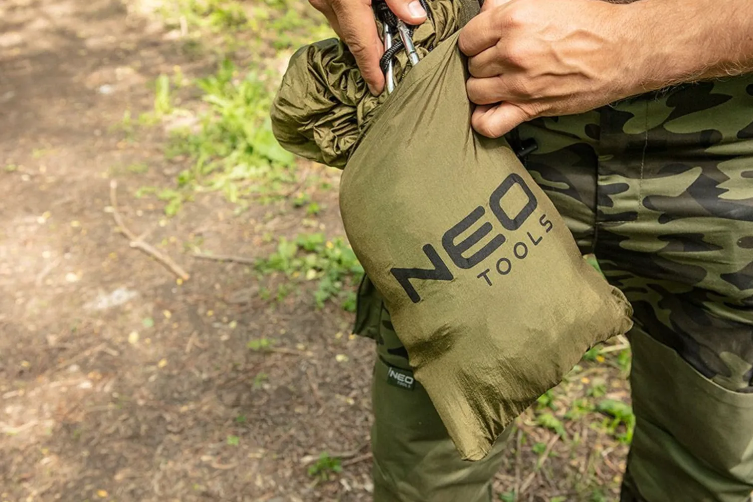 Hamak z moskitierą Neo 63-123