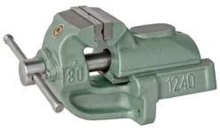 Imadło ślusarskie 1240-150L stałe z prowadzeniem pryzmowym Bison S.A. 5907412037981