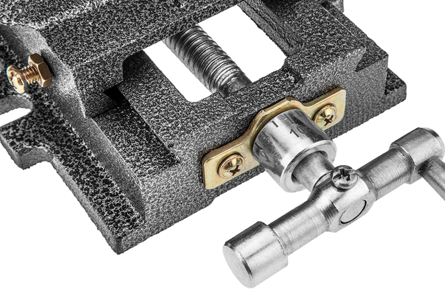 Imadło maszynowe krzyżowe dwuosiowe 100mm Neo 35-035