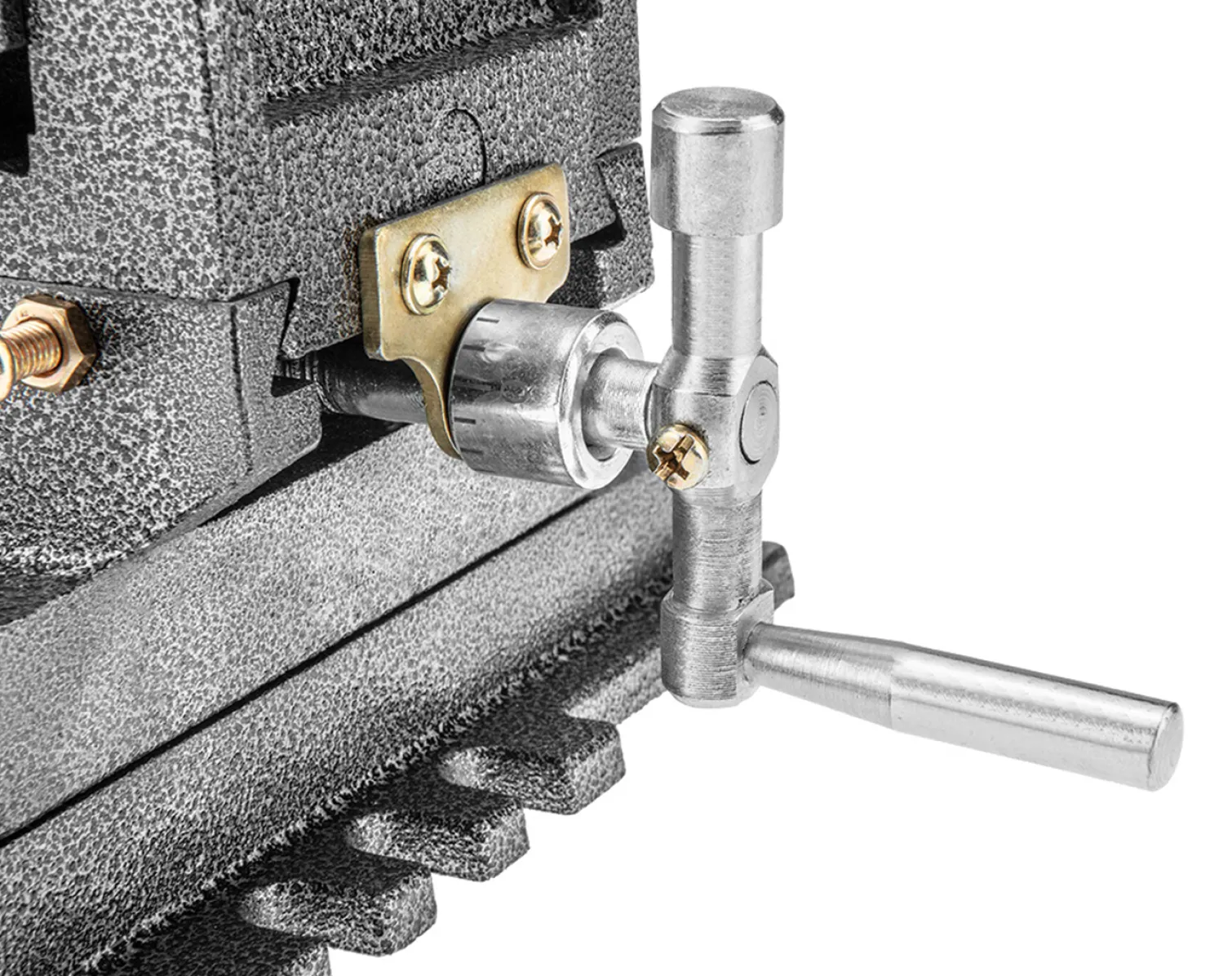 Imadło maszynowe krzyżowe dwuosiowe 100mm Neo 35-035