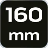 Izolowane do 1000V szczypce wydłużone proste 160mm Neo 01-223