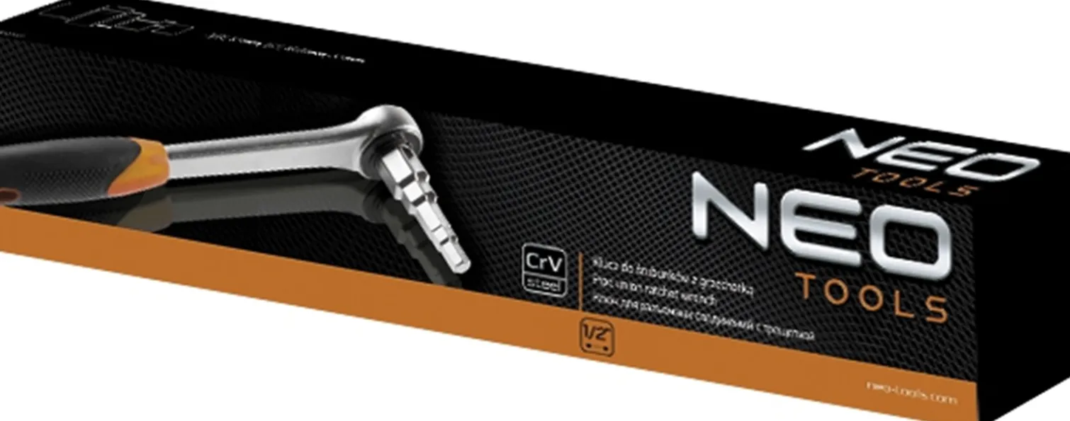 Klucz do śrubunków 1/2" z grzechotką Neo 02-060