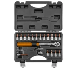 Klucz dynamometryczny 1/4" 21 szt. Neo 08-821