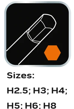 Klucze Hex 6 szt. wkładka Neo 84-254