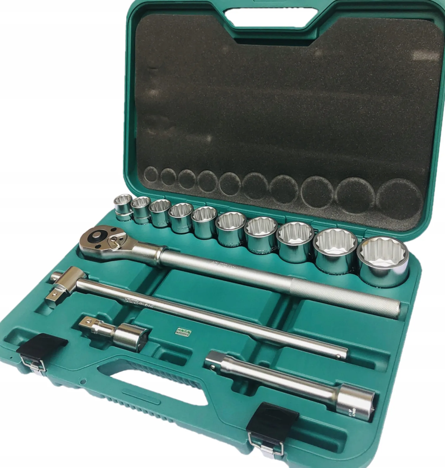 Klucze nasadowe 3/4" 12-kątne, zestaw 14 elementów Honiton H6214