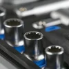 Klucze nasadowe spline 1/4” i 1/2”, zestaw 60 elementów Högert HT1R470