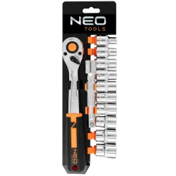 Klucze nasadowe 1/2" 12 szt. Neo 10-030