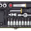 Klucze nasadowe 1/4'', zestaw 36 elementów dla mechaników Proxxon PR23080