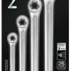 Klucze oczkowe Torx T6-T24, 4szt. Neo 09-980