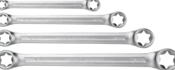 Klucze oczkowe Torx T6-T24, 4szt. Neo 09-980