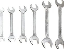 Klucze płaskie dwustronne 6-22mm, zestaw 8szt. Top Tools 35D256
