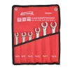 Klucze płaskie półotwarte (8-18 mm), 6 szt. Awtools AW40190