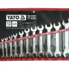 Klucze płaskie 6-32 12 sztuk Yato YT-0381