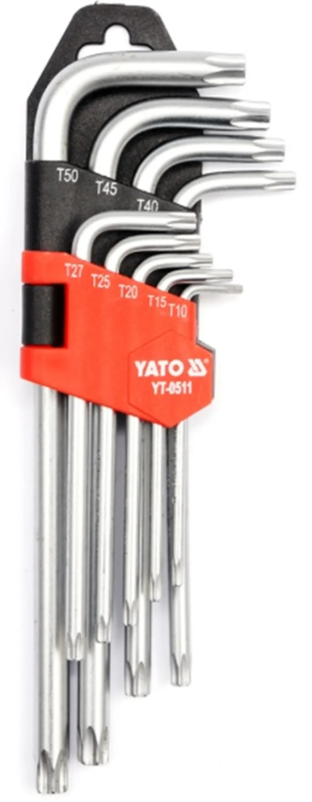 Klucze torx 9 części t10 - t50 CR-V Yato YT-0511