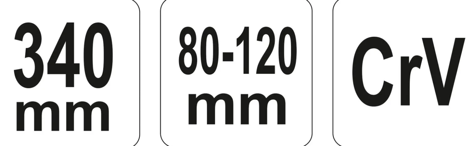 Klucz hakowy 340mm Yato YT-01678