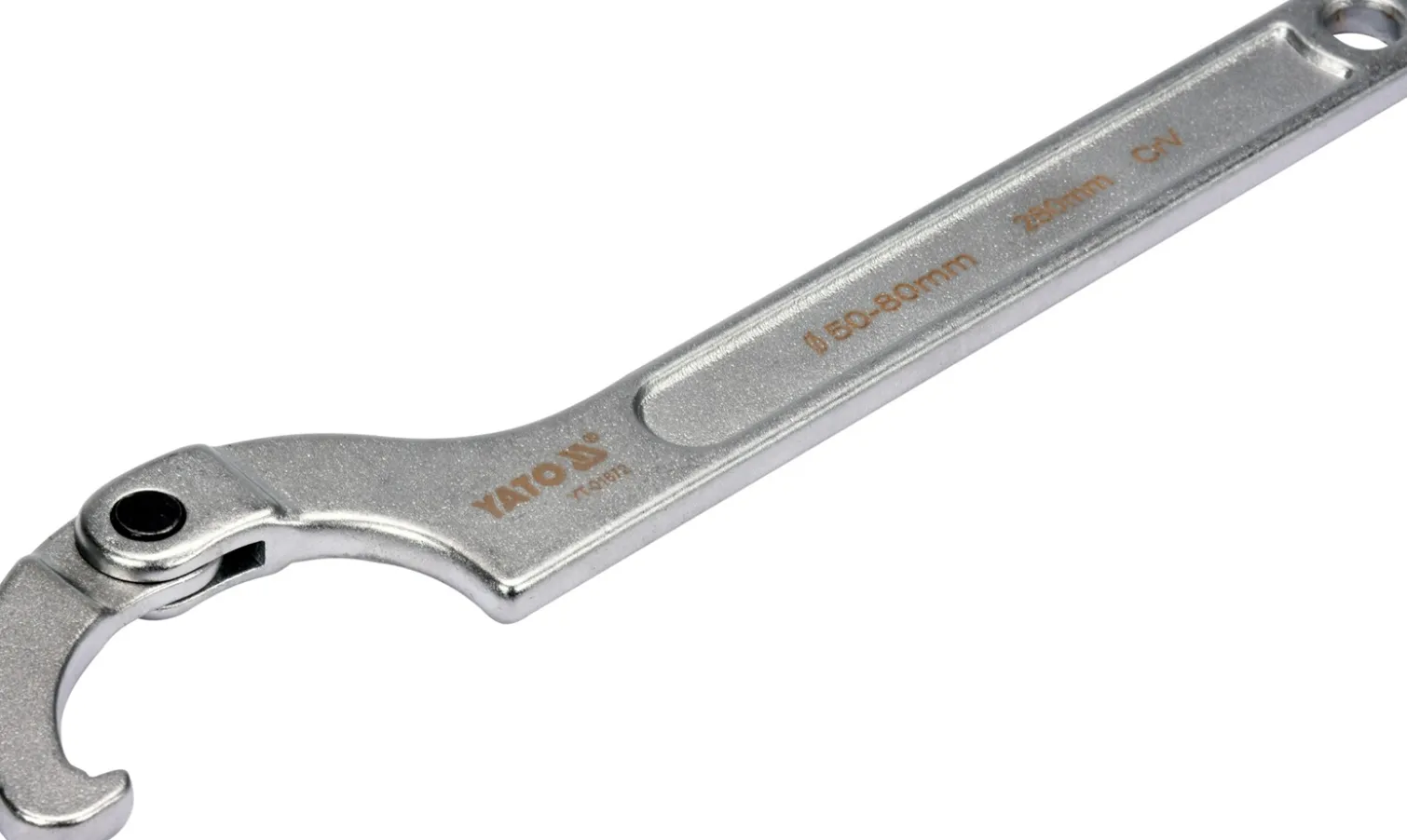 Klucz hakowy z noskiem 280mm Yato YT-01672