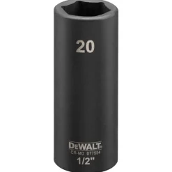 Klucz nasadkowy EXTREME IMPACT 1/2” 20/78mm DeWalt DT7554