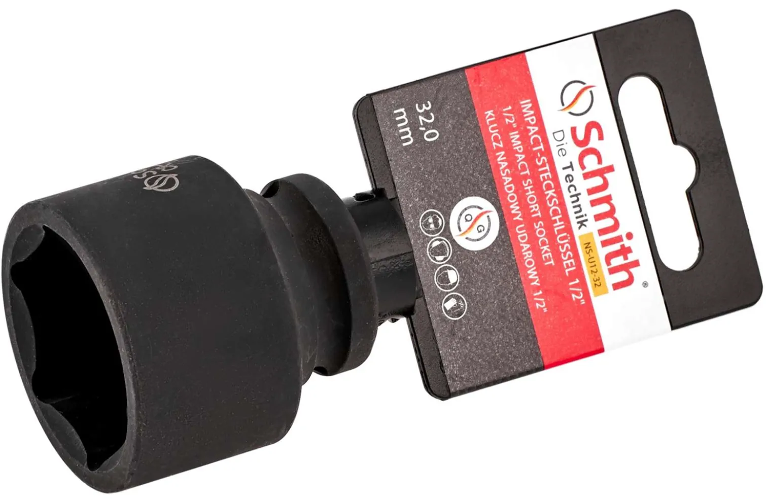 Klucz nasadowy udarowy 1/2" 24mm Schmith NS-U12-24