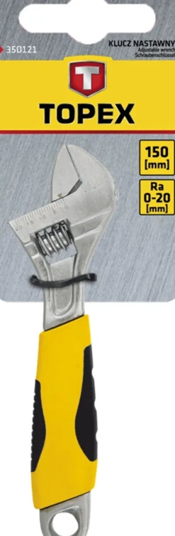 Klucz nastawny 250mm, zakres 0-29mm Topex 35D123