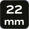 Klucz oczkowy, długi 22mm Neo 09-368