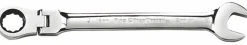 Klucz płasko-oczkowy łamany z grzechotką 13mm Sata ST46404ST