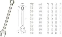 Klucz płasko-oczkowy 41 mm Proxxon PR23937