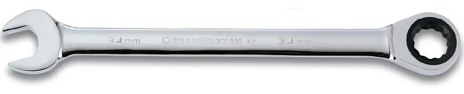 Klucz płasko-oczkowy z grzechotką 15mm Sata S43208