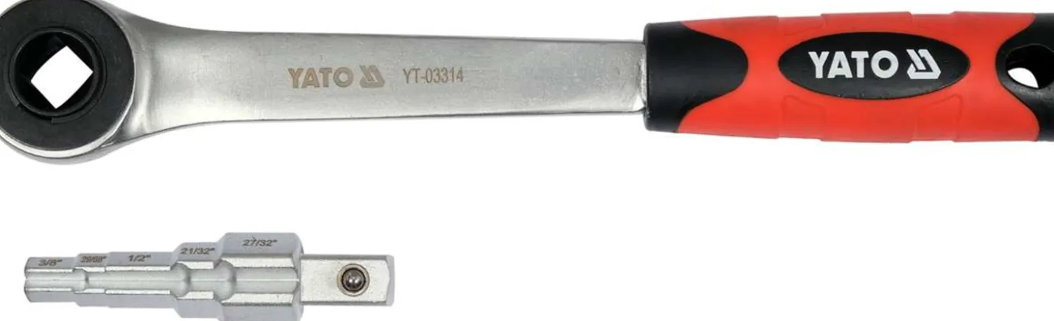 Klucz stopniowy z grzechotką Yato YT-03314
