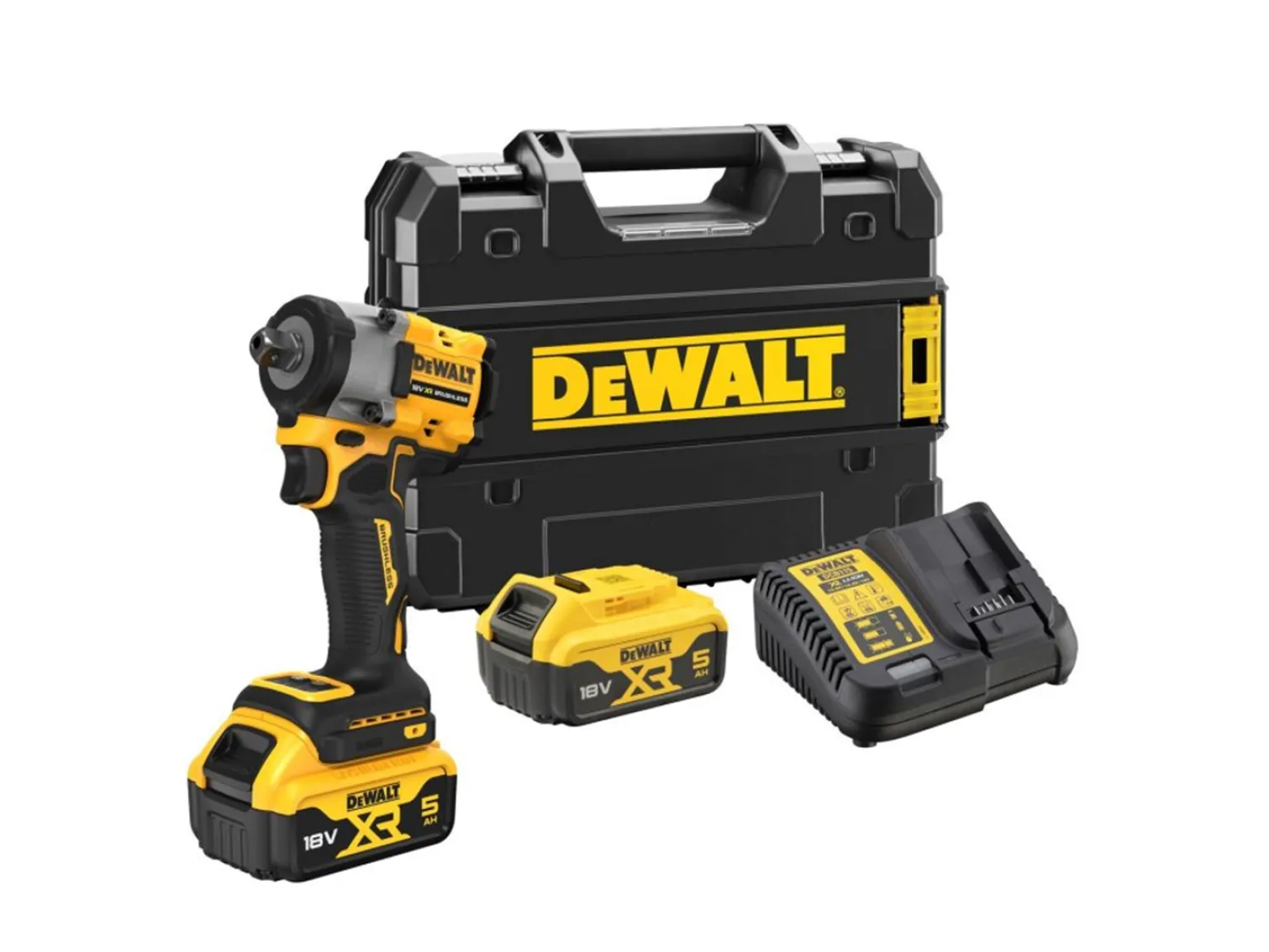 Klucz udarowy DeWalt 18V XR DCF922P2T 2x5.0Ah