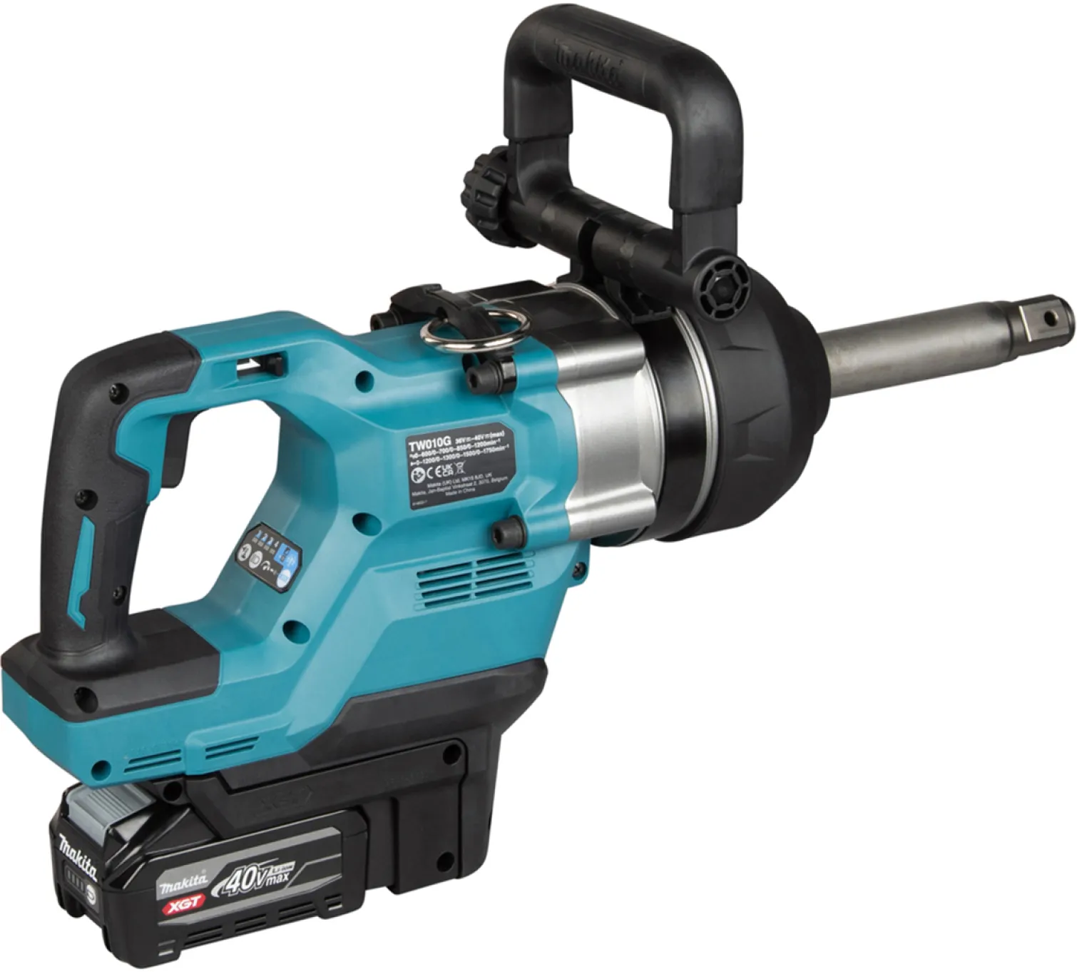 Klucz udarowy Makita XGT TW010GT201 2x5.0Ah