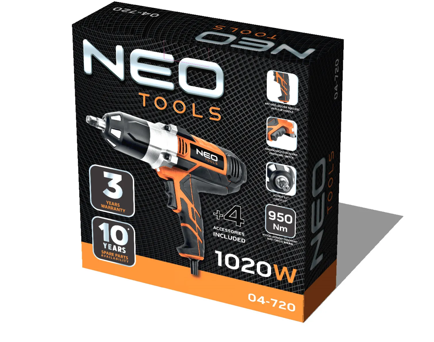 Klucz udarowy Neo 04-720