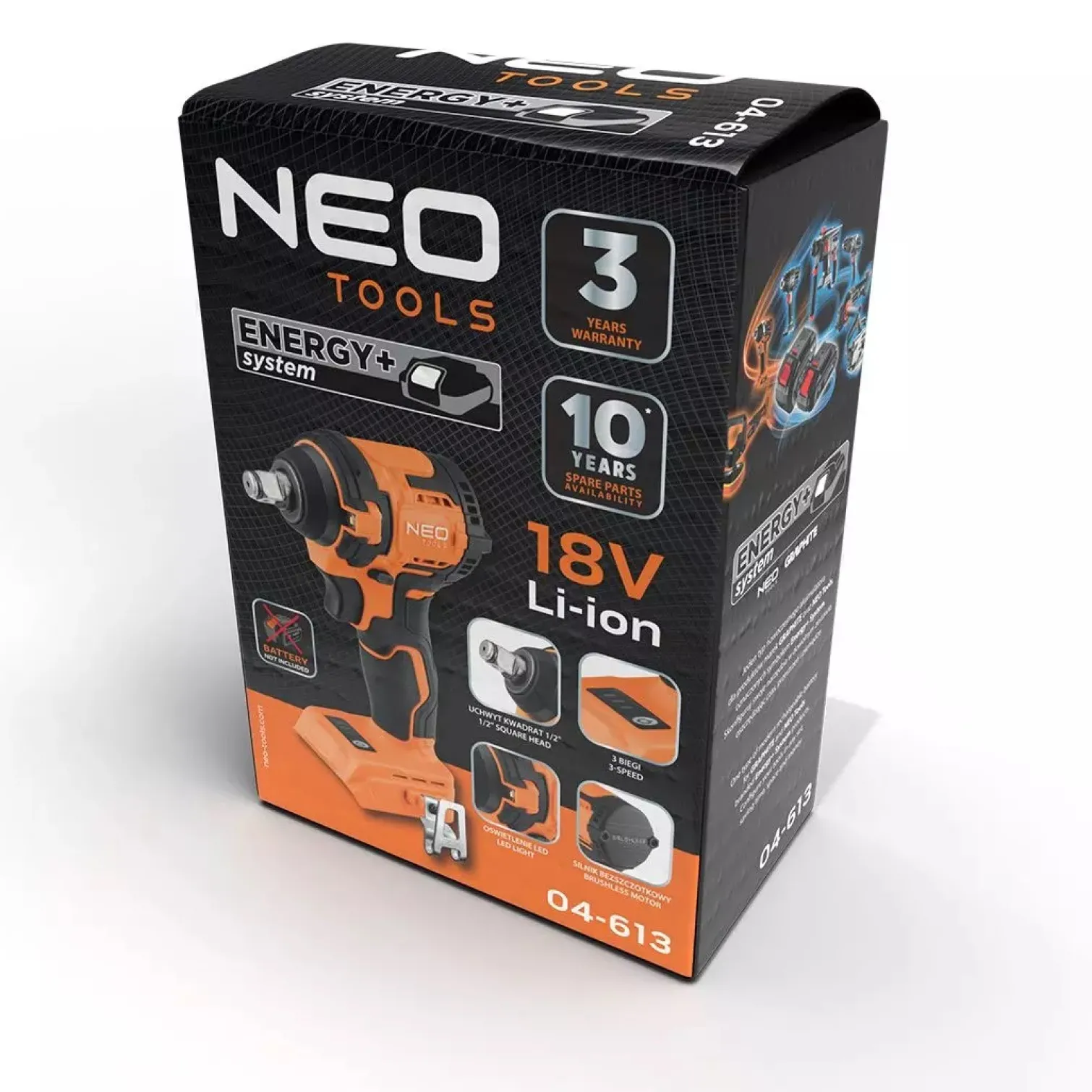 Klucz udarowy Neo Energy+ 04-613
