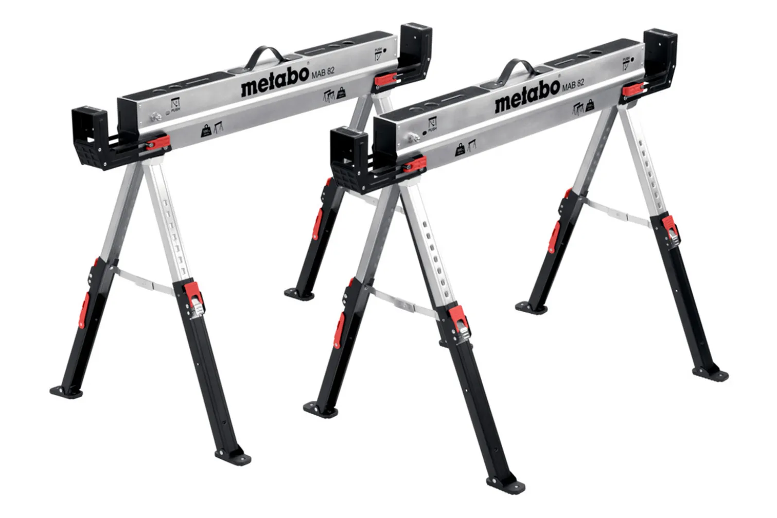 Kobyłki stalowe 2szt. Metabo MAB 82