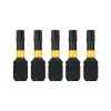 Końcówka wkrętarska udarowa T30x25 Torsion, 5szt. DeWalt DT7384T