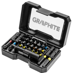Końcówki wkrętakowe Graphite 56H612
