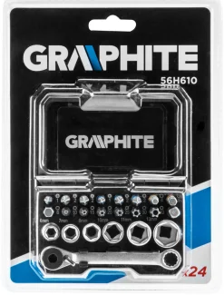 Końcówki wkrętakowe Graphite 56H610