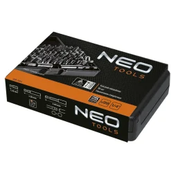 Końcówki wkrętakowe z uchwytem, zestaw 99 szt. Neo 06-104
