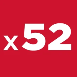 Końcówki wkrętakowe z uchwytem, zestaw 52szt. Top Tools 39D357