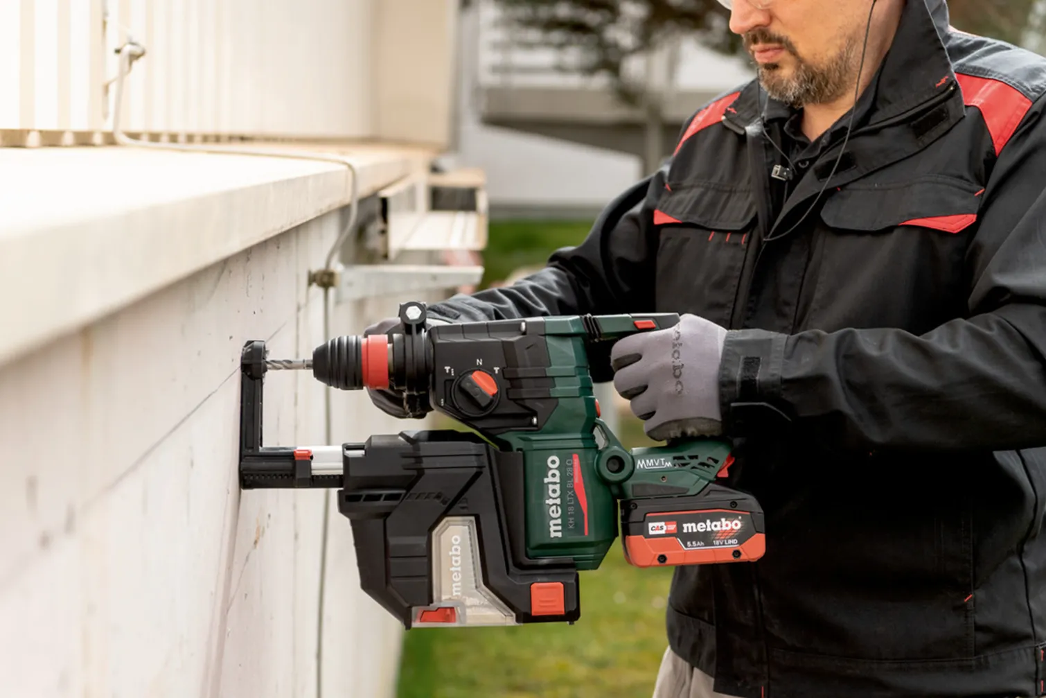 Kombimłotek SDS-Plus Metabo KH 18 LTX BL 28 Q 2x5.5Ah