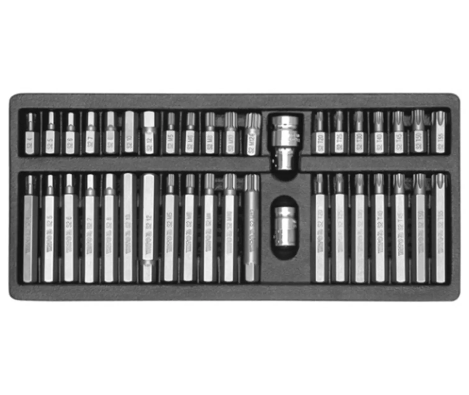 Komplet kluczy specjalnych Hex, Torx, Spline 40-częściowy Yato YT-0400