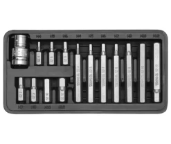 Komplet kluczy specjalnych imbus 15-częściowy Yato YT-0413