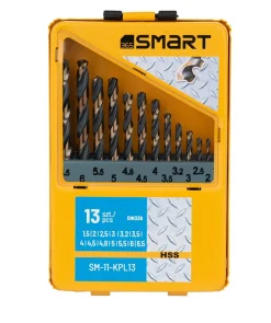 Komplet wierteł HSS do metalu, 13szt. Smart365 SM-11-KPL13
