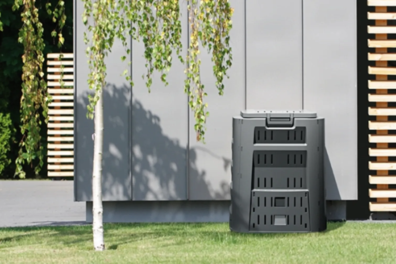 Kompostownik COMPOGREEN- czarny Prosperplast IKL220C-S411